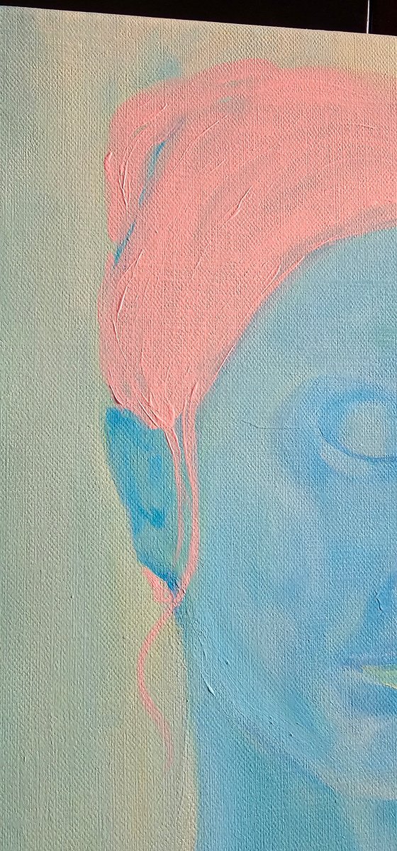 My hopes and my illusions, woman portrait