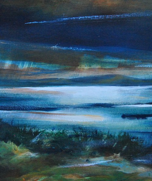 Rainshower over Uig by Ian macphie