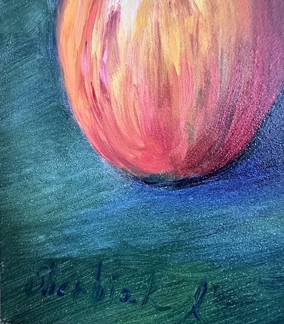 Blue depth, red light