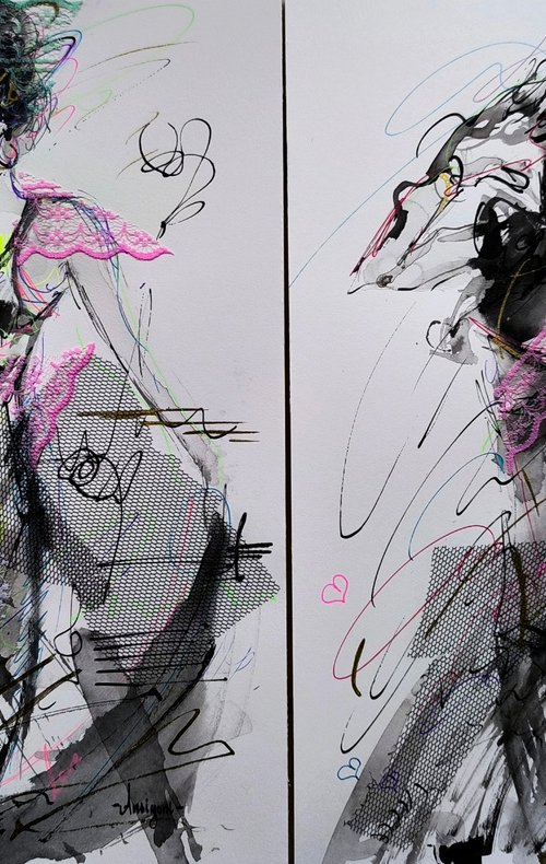 Les Muses Series by Antigoni Tziora