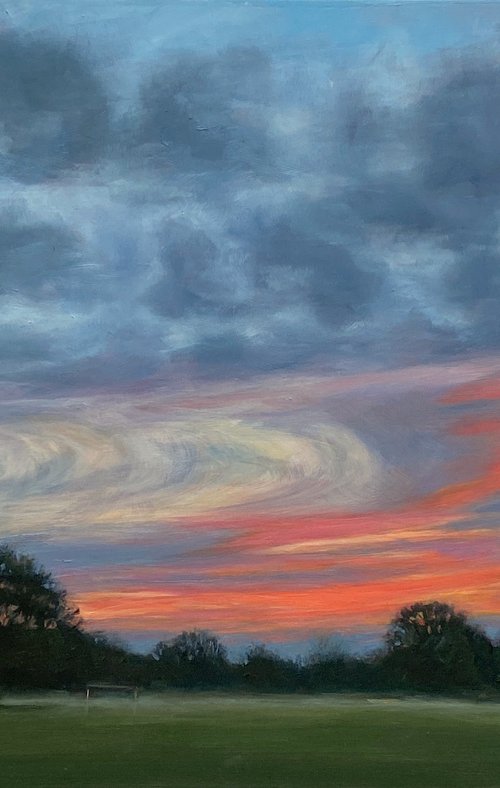 Sunset in Mill Hill Park (XXI) by Diana Sandetskaya