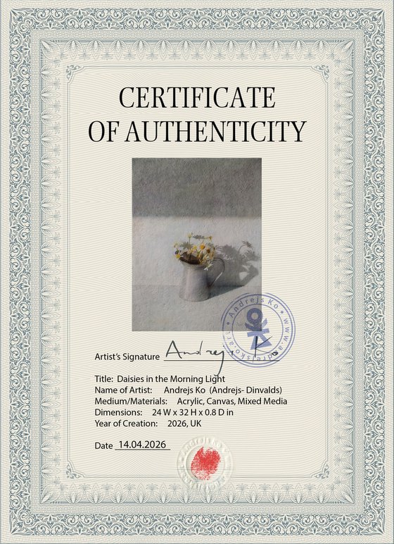 Daisies in the Morning Light