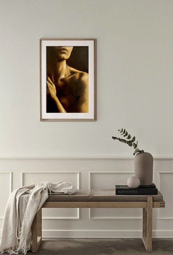 Naked Truth II - Dark Nude, Lips and Hand