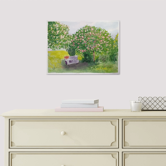 Sleep in a Spring Garden