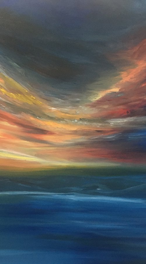 Dragon Sky by Timea  Valsami