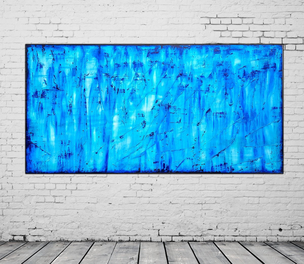 Blue Dreams  - Extra Large Artwork - ! by Branisa Beric