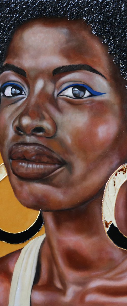 That blue liner by Mikéla Henry-Lowe