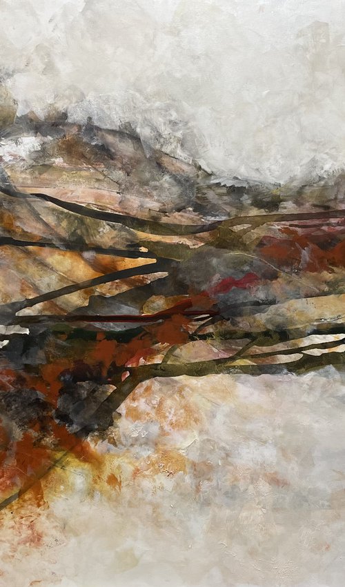 Red path by Miri Baruch