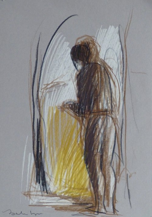 On the search 1, 21x15 cm by Frederic Belaubre