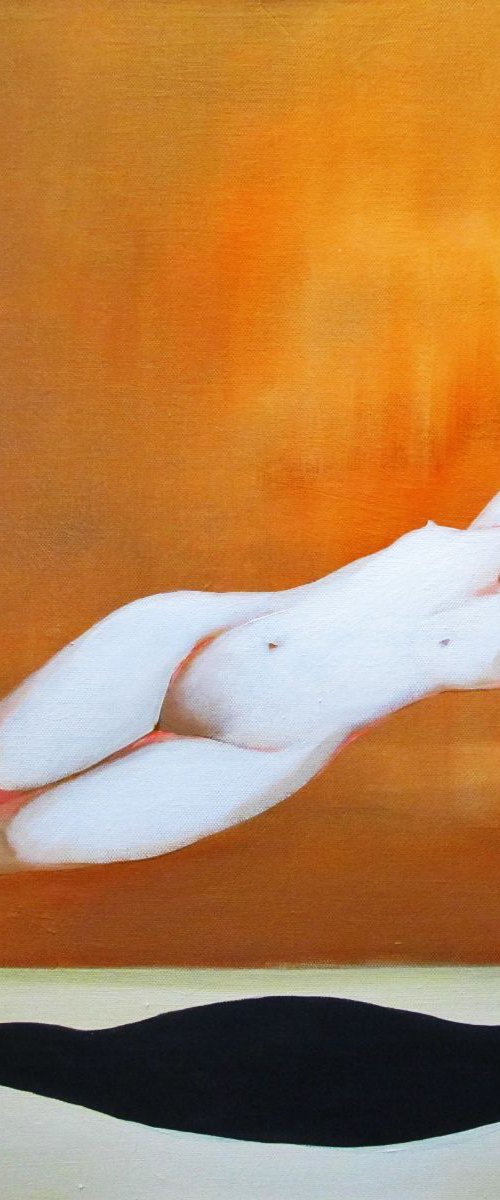 In her dreams by Victor Tkachenko