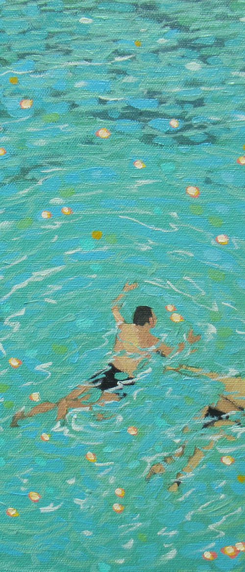 Swim Study by Gordon Hunt