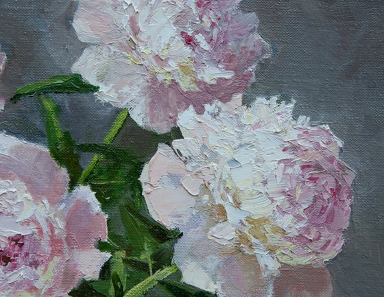 Flowers. Peonies.