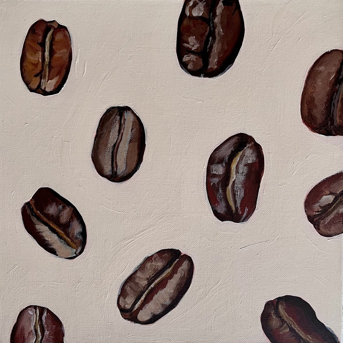 Coffee Craze By Dal Kaur, 12 X 12, Artwork For Sale On Artfinder