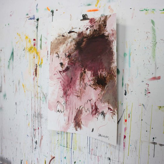 She Paints Outside the Lines No. 10