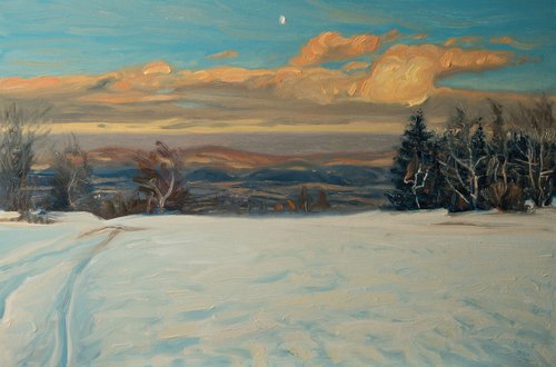 Winter Landscape I by Wojciech Pater
