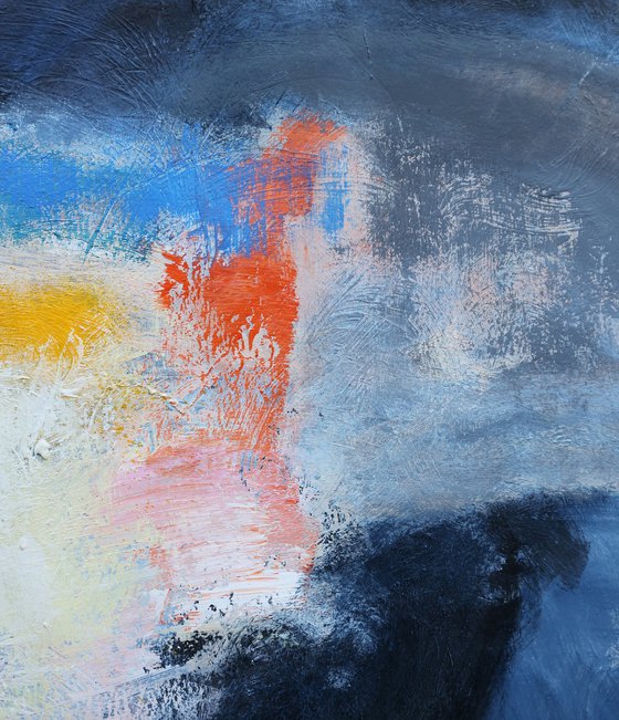 Composition with Yellow Blot