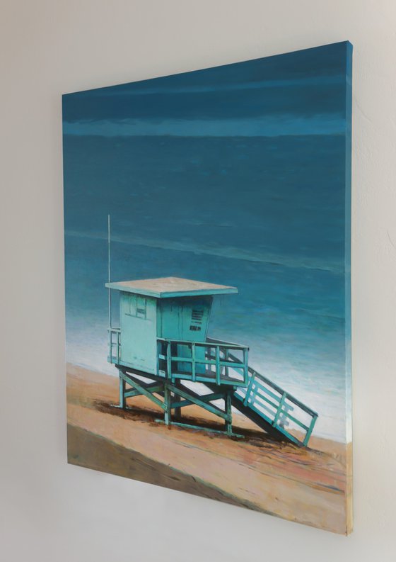 Turquoise Lifeguard Tower