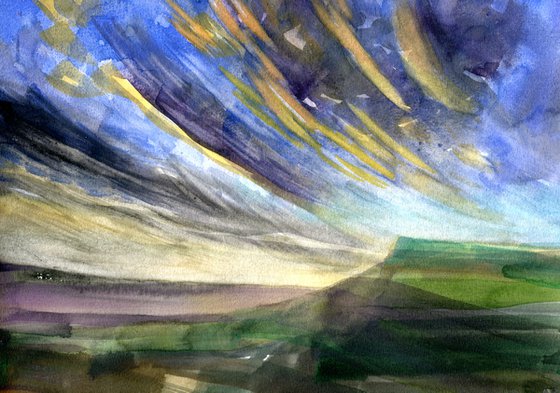 Stoodley Pike Sunrise