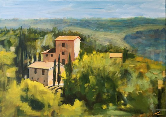 Tuscany landscape 2