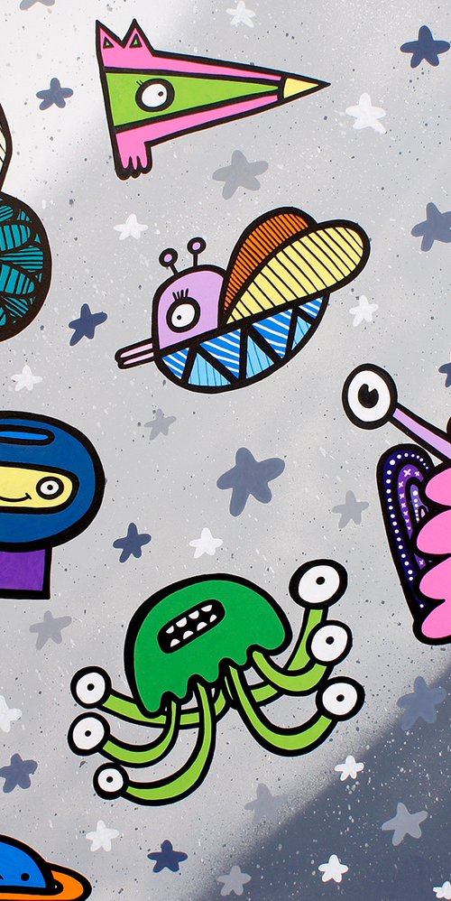 Floating In Space by Kev Munday