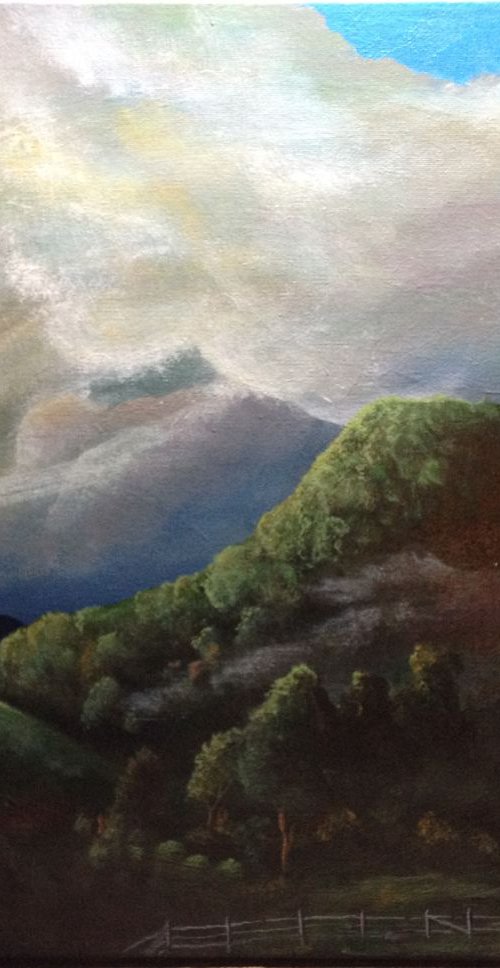 Sunrise on Pilot Knob, Red Lick Valley, Kentucky by Donna Daniels