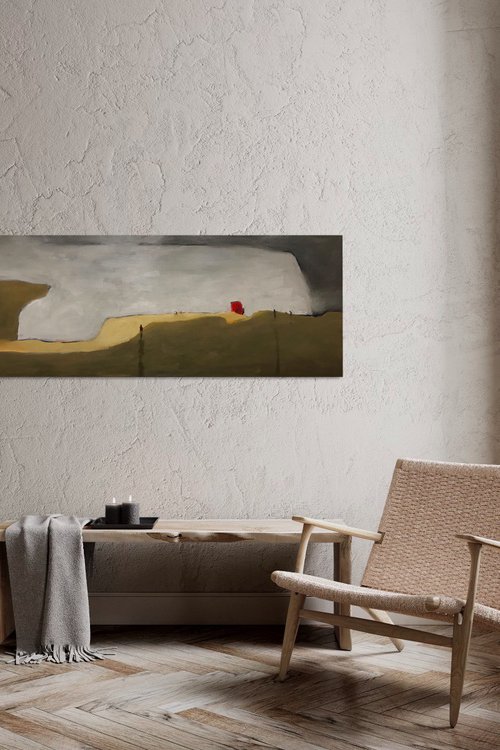 Red Red House by Romuald Mulk Musiolik