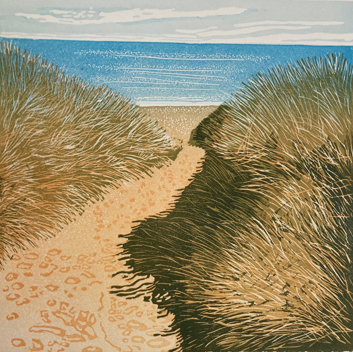 To the Beach by Ann Burnham