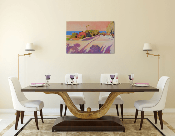 Staircase to the Ocean. Evening