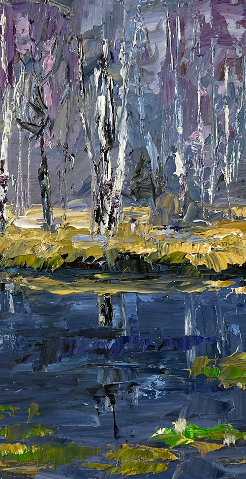 Snow Melts in March by Boris Serdyuk