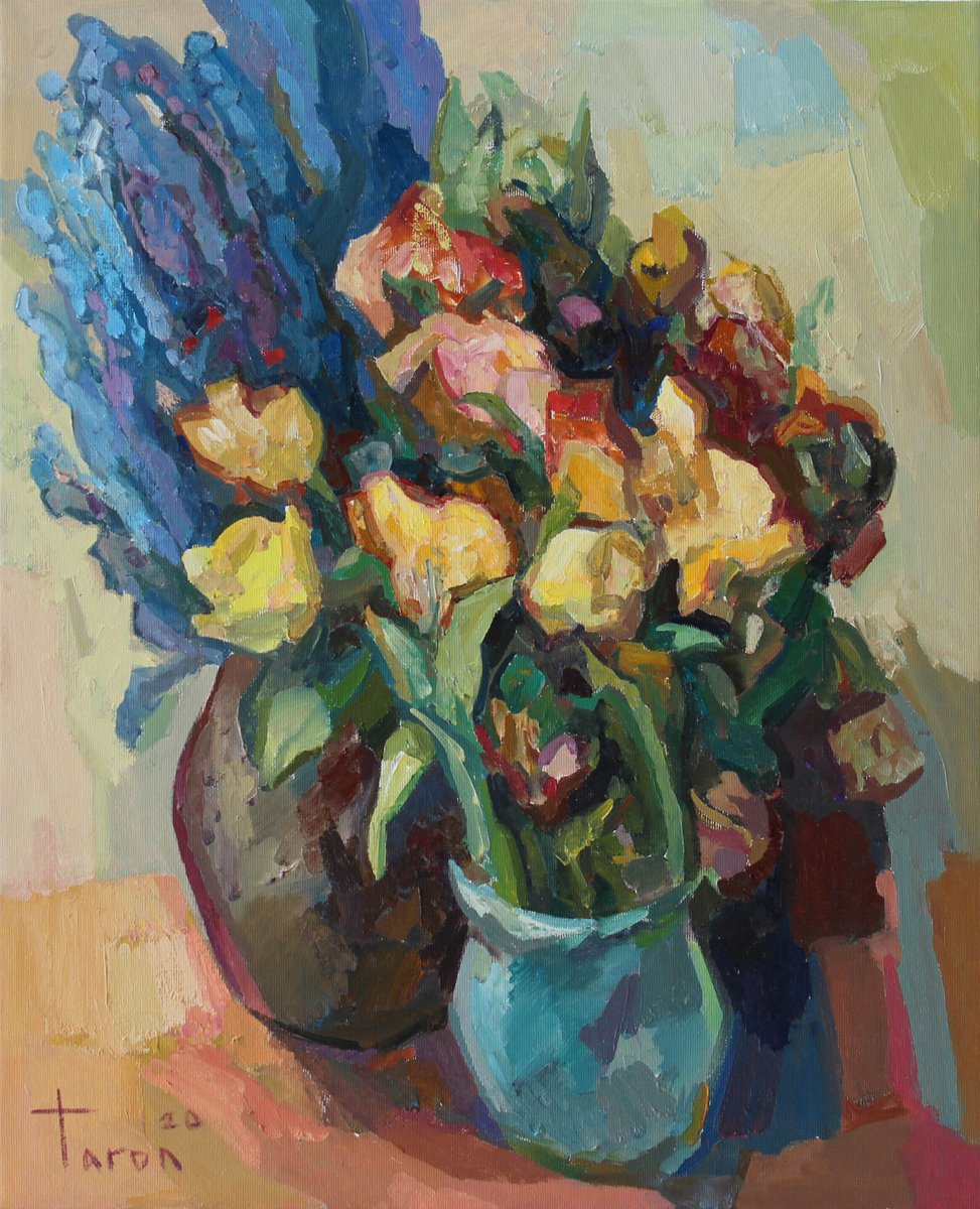 Flower arrangement by Taron Khachatryan