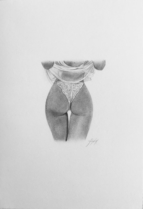 Cheeky bum by Amelia Taylor