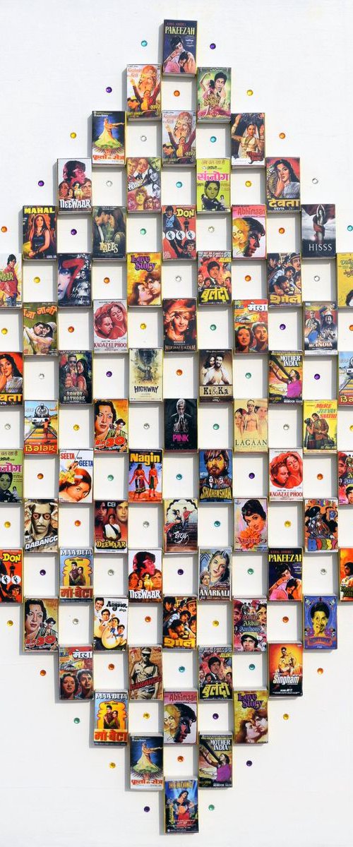 Bollywood on a matchbox by Sumit Mehndiratta