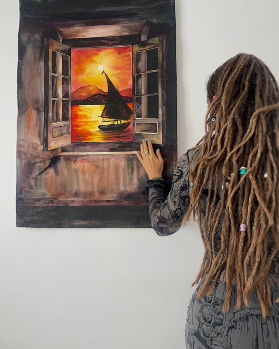 Window to freedom