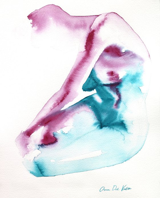 Nude painting "In Fluid Form XIII"