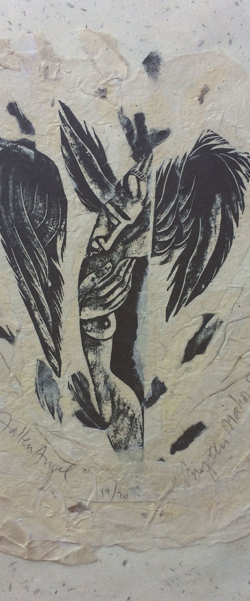Fallen Angel (17/20) by Phyllis Mahon
