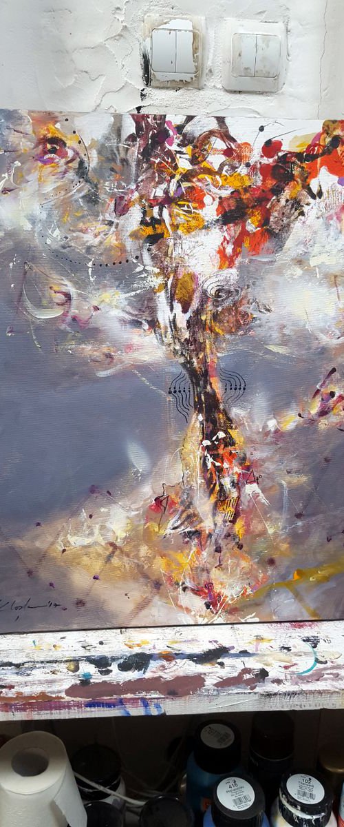 SUPERBE BEAUTIFUL FRAMED ETERNITY STILL LIFE ONEIRIC ART BY MASTER OVIDIU KLOSKA by Kloska Ovidiu