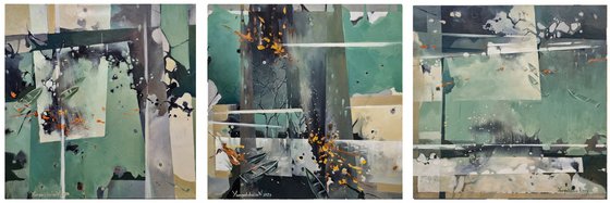 Lakes of Being. Triptych