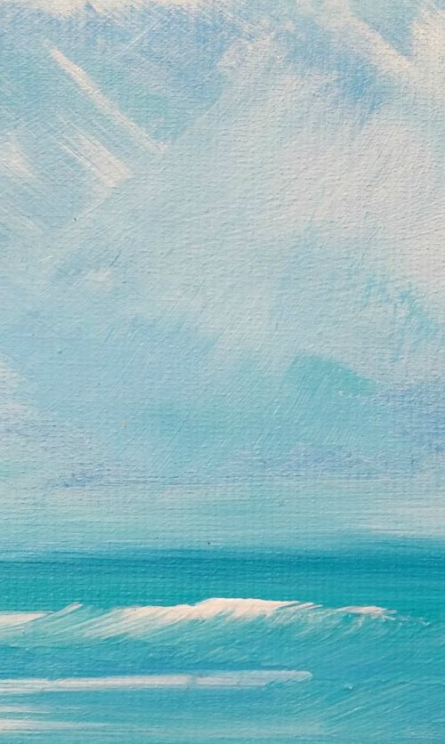 Seascape 3S - Seascape, Modern Art Office Decor Home (2016) by Mel Graham
