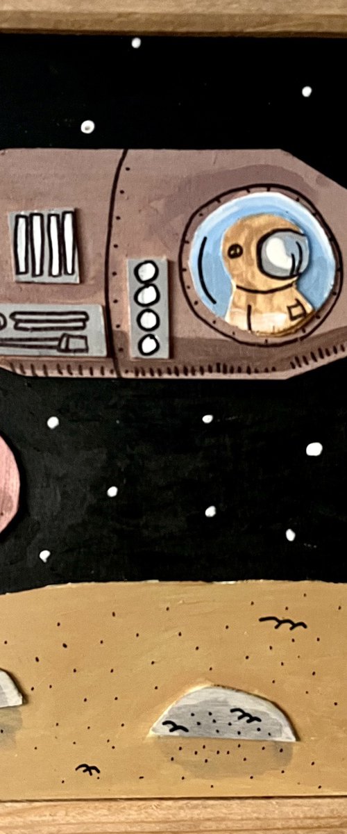 Rocket man by Art of Aaron Wooten