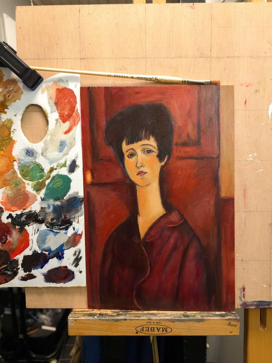 Interlude 1225-04 Study after A. Modigliani