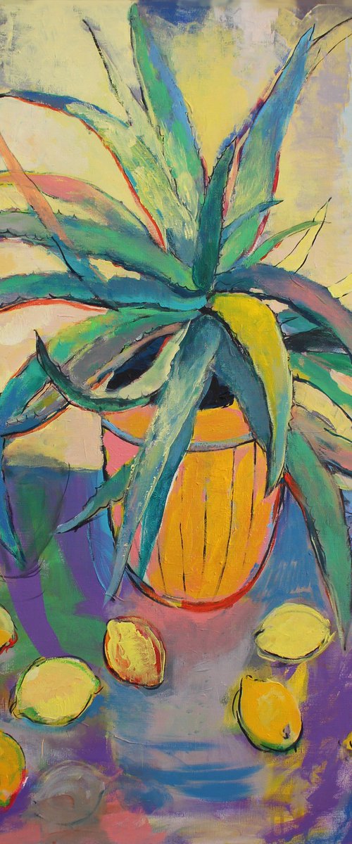 Aloe and lemons by Artem Andreichuk