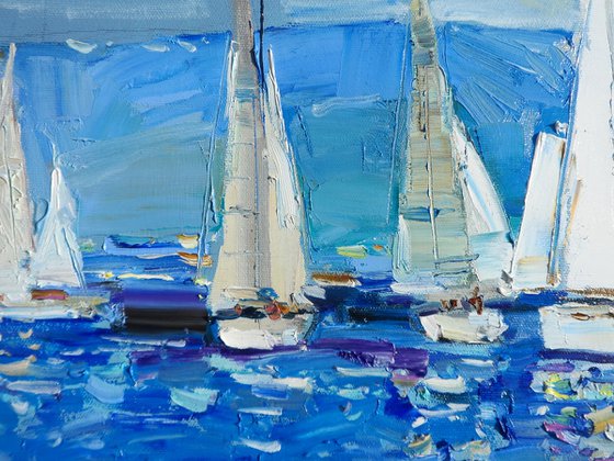 " Sailing race "