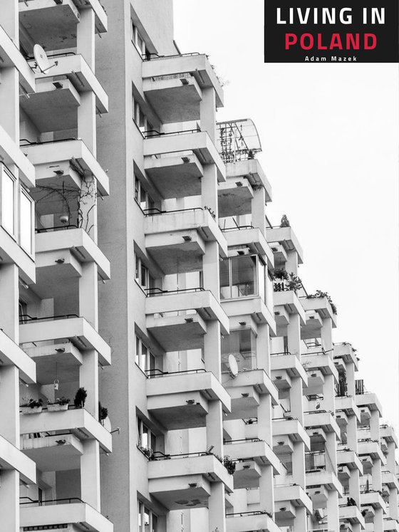 The houses of concrete. (from "Living in Poland" set)