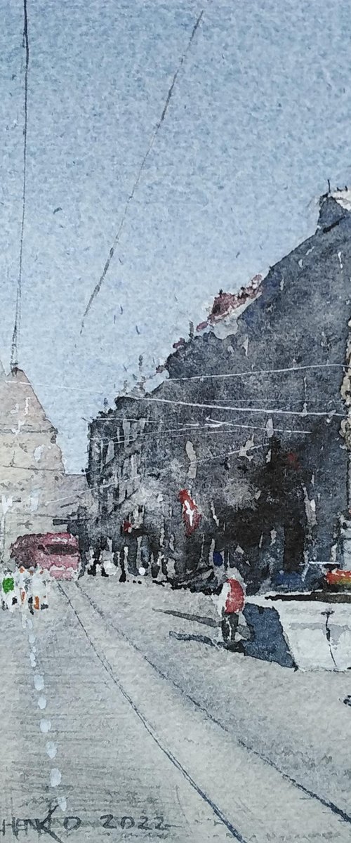 Sunny Day in Bern by Vladislav Urzhenko