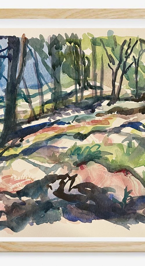 Through the Trees 3 - Mallorca by Annie Meier