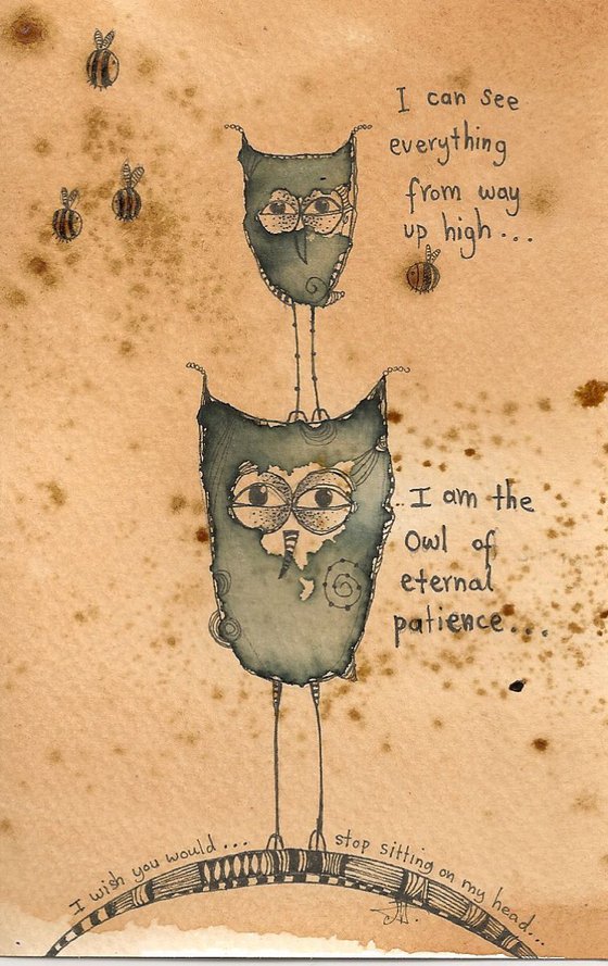 The Owl Of Eternal Patience