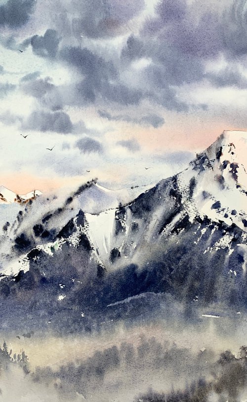 Mountainscape #11 by Eugenia Gorbacheva