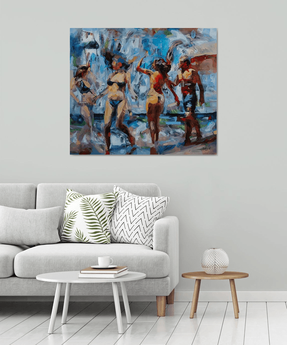 In the beat of liquid light