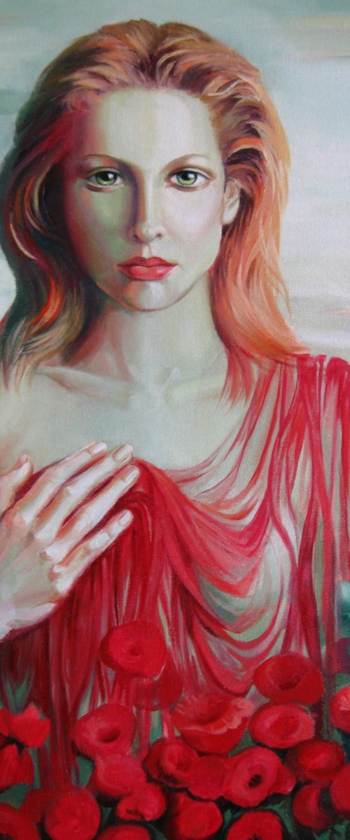 Red ocean by Elena Oleniuc