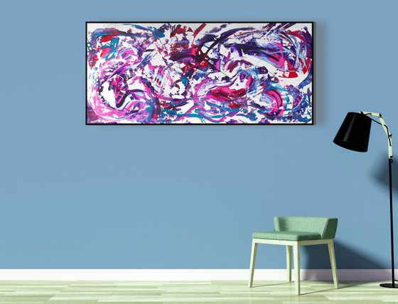 Light purple, 200x90 cm